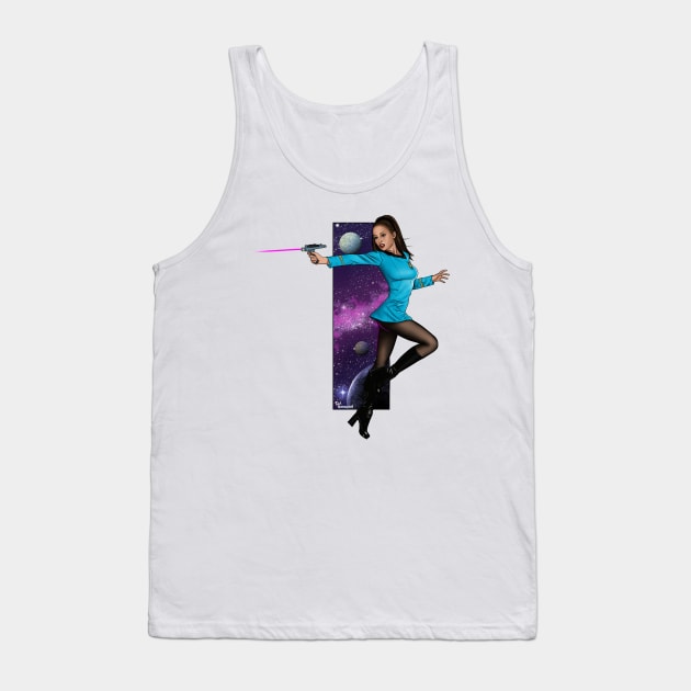 Trekkie Girl Tank Top by ted1air